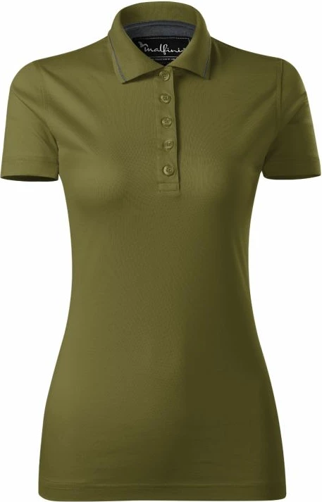 Maicë polo për femra Malfini, ngjyrë avokado [Madhësia: XXL]