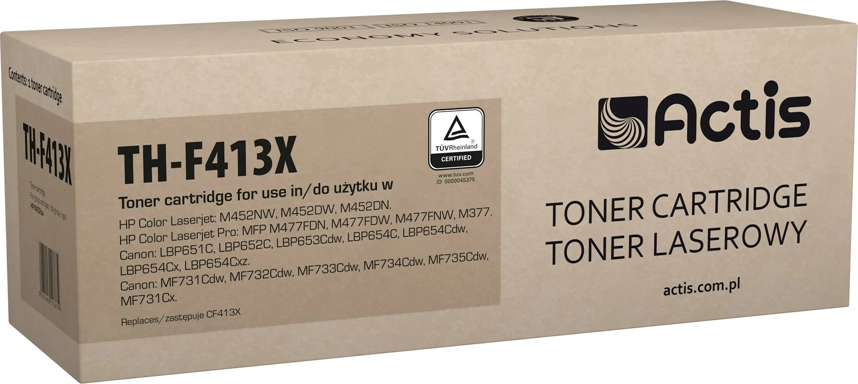 Toner zëvendësues Actis për printer HP, Standard; 5000 fletë