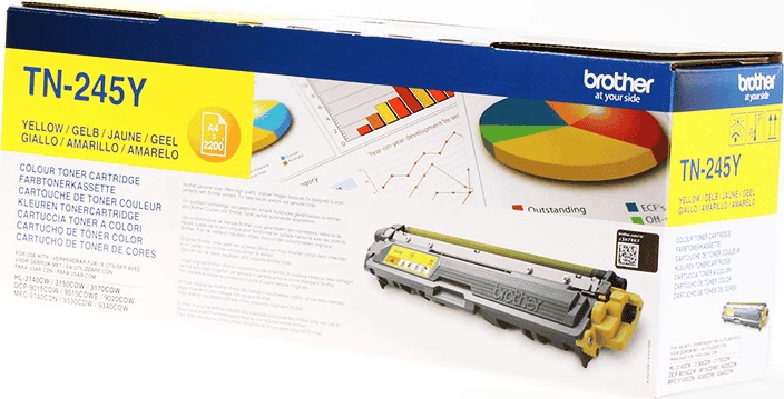 Toner, Brother TN-245Y XL 2200 faqe, i verdhë