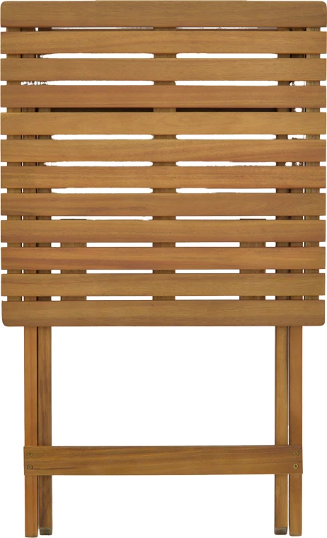 Tavolinë me karrige Bistrual-Lazio set prej 3 copash, dru akacie, 50x50x70cm