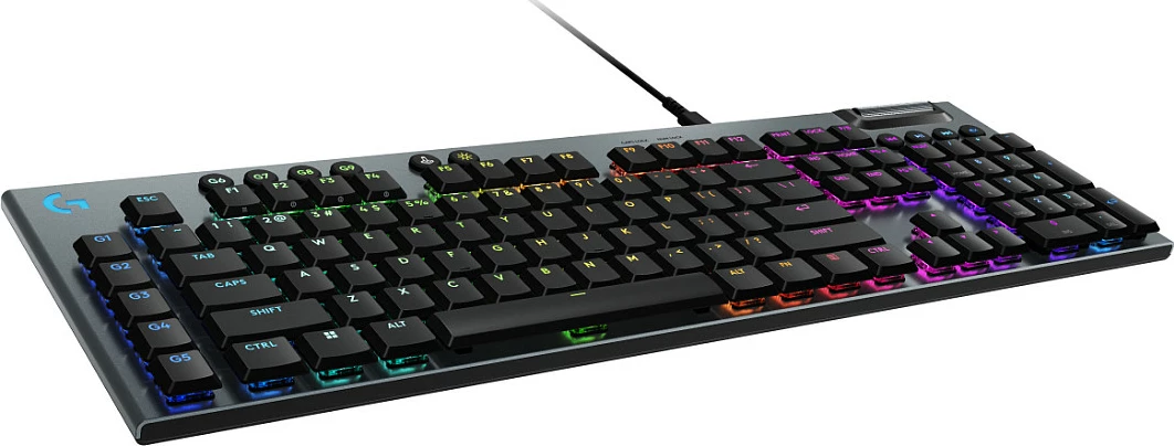Tastierë lojrash Logitech G G915 X, Wired, USB, Mekanike, QWERTZ, RGB LED, E zezë