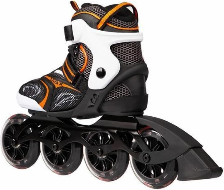 Rollera Nils Extreme unisex, të zeza-portokalli