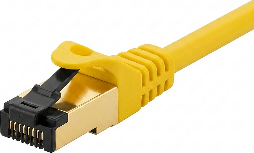 Kabllo rrjeti VALUE Cat 8 S/FTP (PiMF), 1 m, LSOH, e verdhë