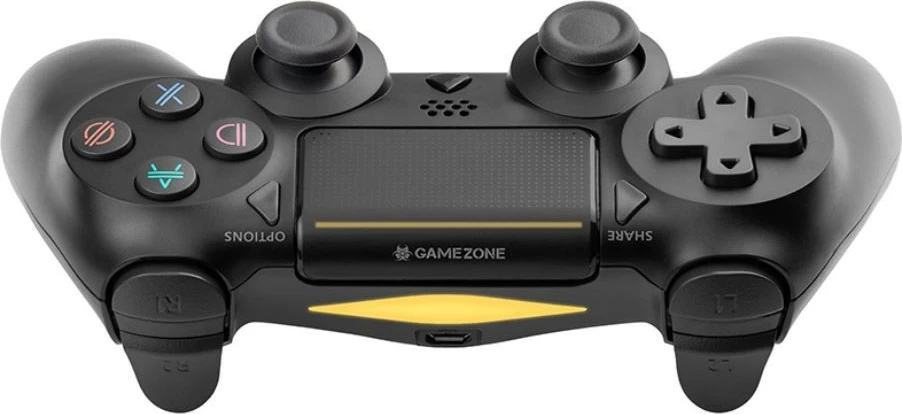 Gamepad Tracer Shogun PRO, wireless për PS4, me kabllo për PC/PS3, i zi