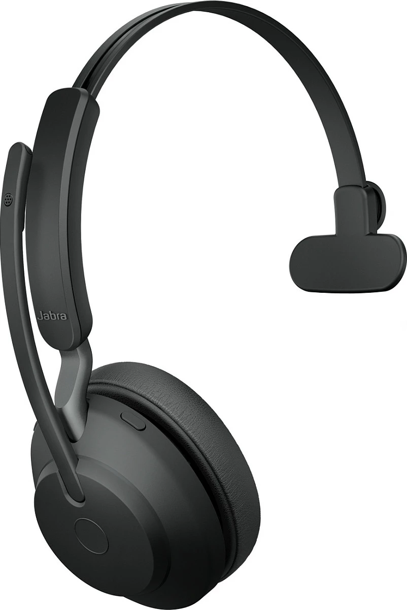 Kufje Jabra Evolve2 65 USB-A UC Mono, Wireless, Zyre/Qendra thirrjesh, 20 - 20000 Hz, 99.2 g, E zezë