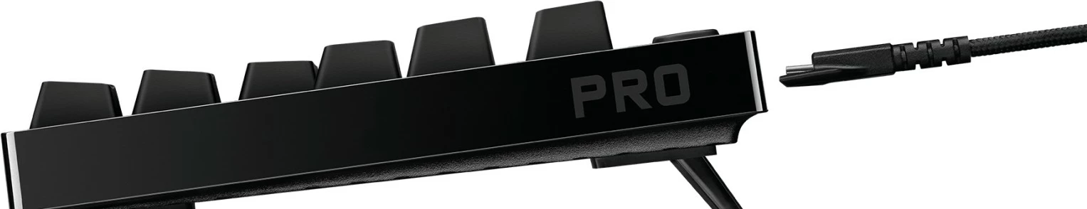Tastierë mekanike Logitech G PRO, Tenkeyless, RGB LED, e zezë