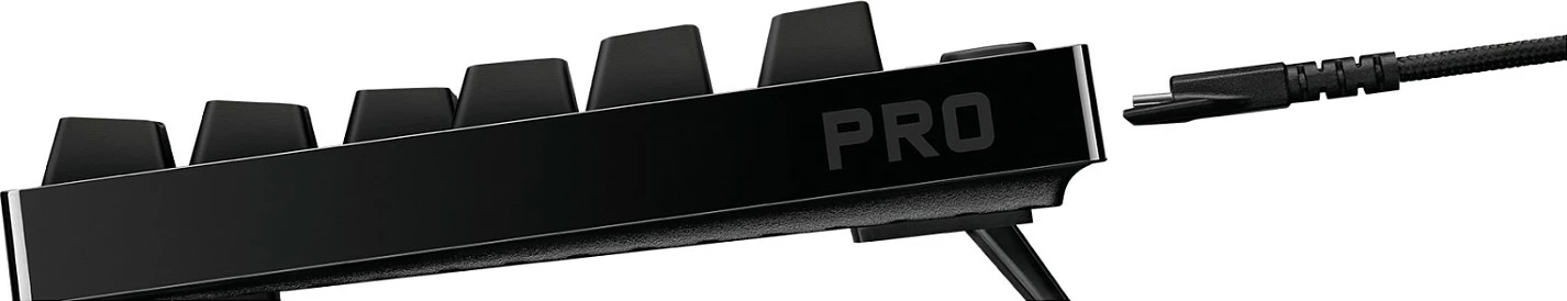 Tastierë mekanike Logitech G PRO, Tenkeyless, RGB LED, e zezë