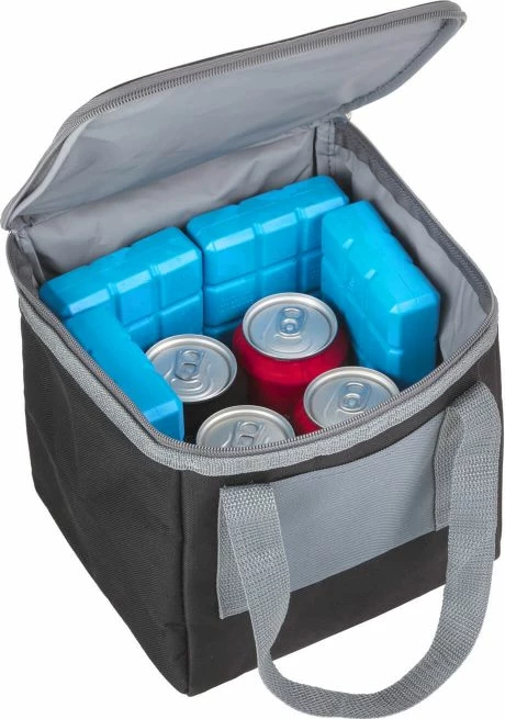 Çanta termike për turizëm jashtë, e zezë