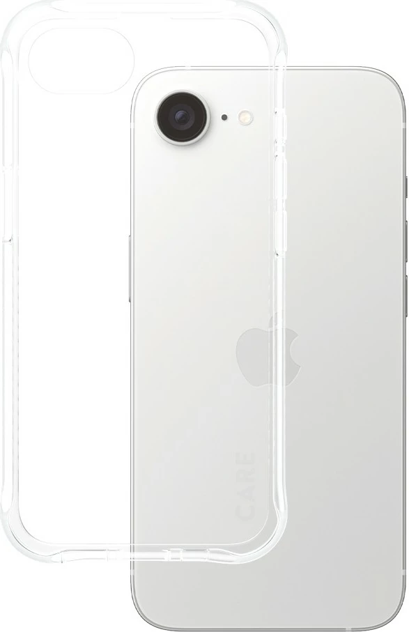 Mbështjellës PanzerGlass për iPhone 16e, transparent