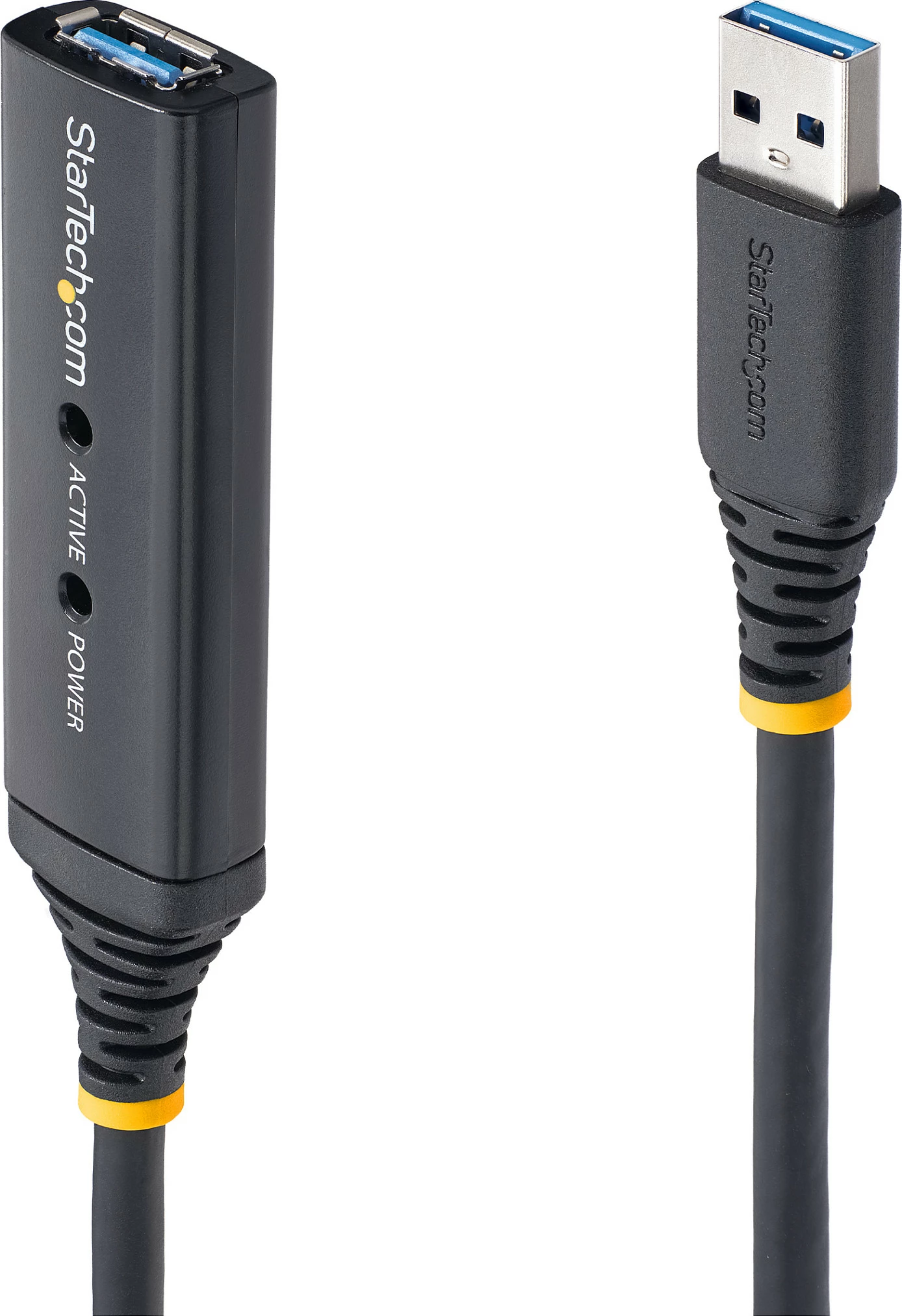 Kabllo zgjatëse USB aktive StarTech USB3AAEXT5M, USB 3.2 Gen 1, 5m, USB-A M/F, e zezë