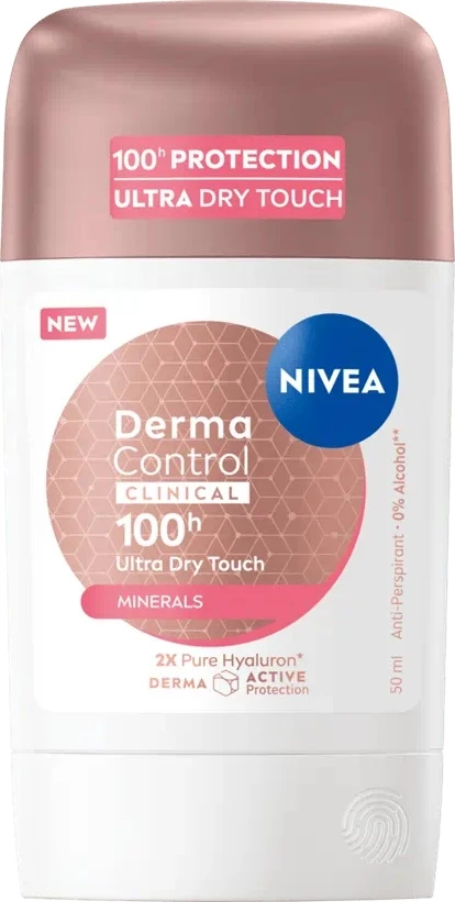 Deodorant stick për femra Nivea Derma Control Clinical Ultra Dry Touch 50ml
