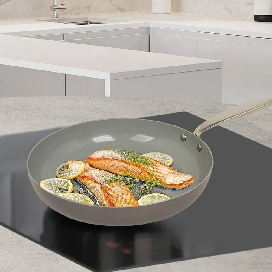 Tigan Maestro MR-1209-28, 28 cm, Alumini, Gri