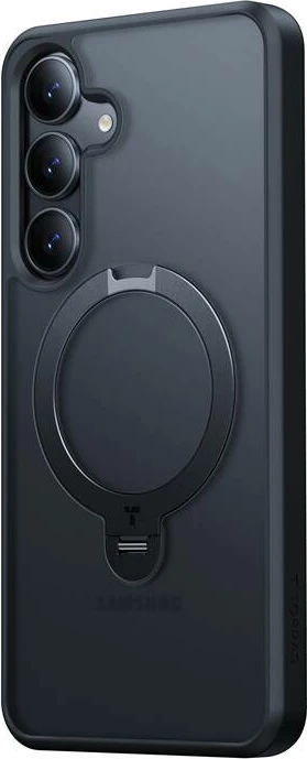 Mbështjellës Torras Ostand Spin Series për Samsung S25, i zi