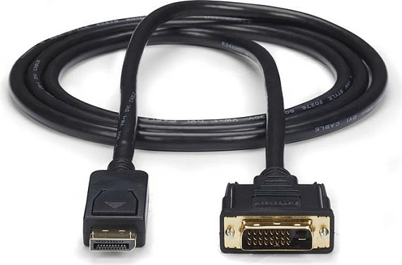 Kabllo DisplayPort në DVI-D StarTech DP2DVI2MM6, 1.8m, 1080p, e zezë