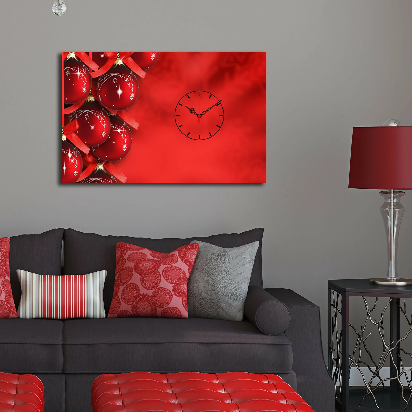 Orë muri dekorative në kanavacë Wallity, YYCS-8, shumëngjyrëshe, 45x70cm