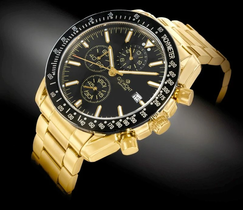 Orë dore për meshkuj Giewont, e zezë