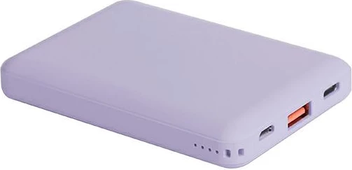 Powerbank UNIQ Fuele Mini 8000mAh, USB-C 18W PD Fast charge, Lavender