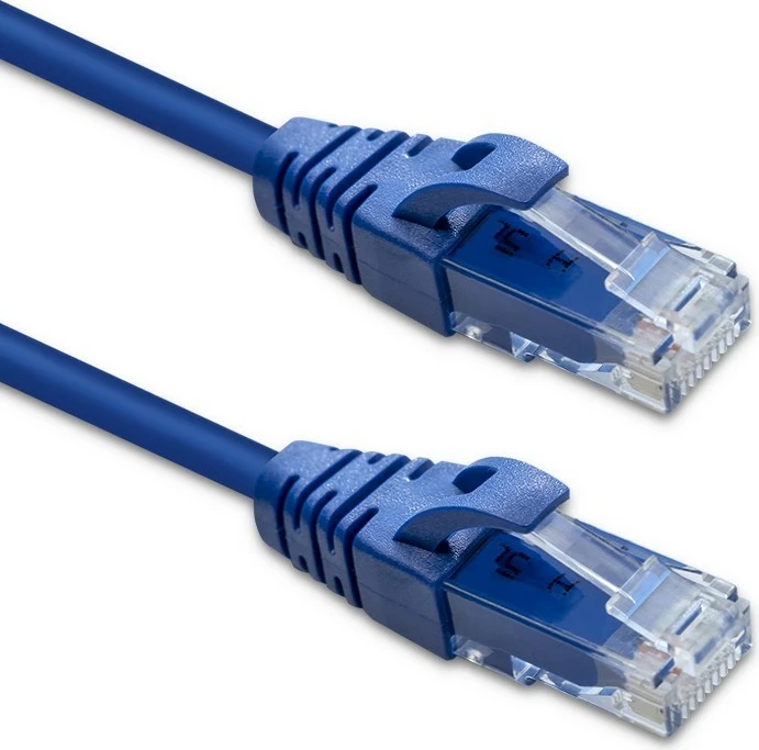 Kabllo rrjeti Qoltec CAT6, 5m, RJ-45, Kaltër