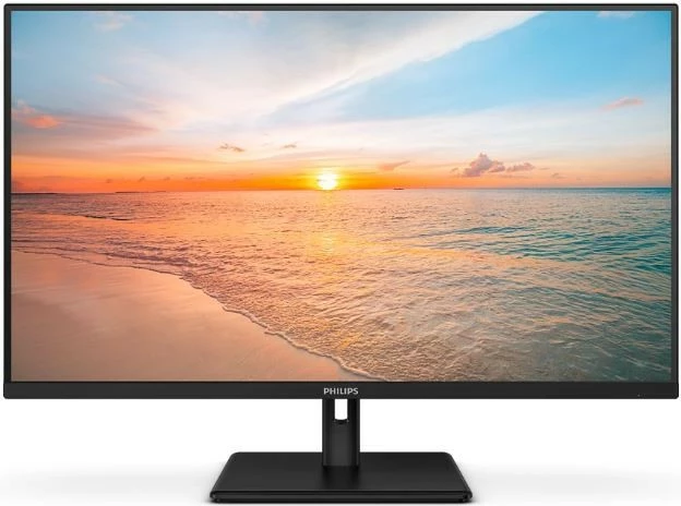 Monitor Philips 32E1N1800LA, 31.5", 4K UHD, VA, Altaparlantë të integruar, i zi