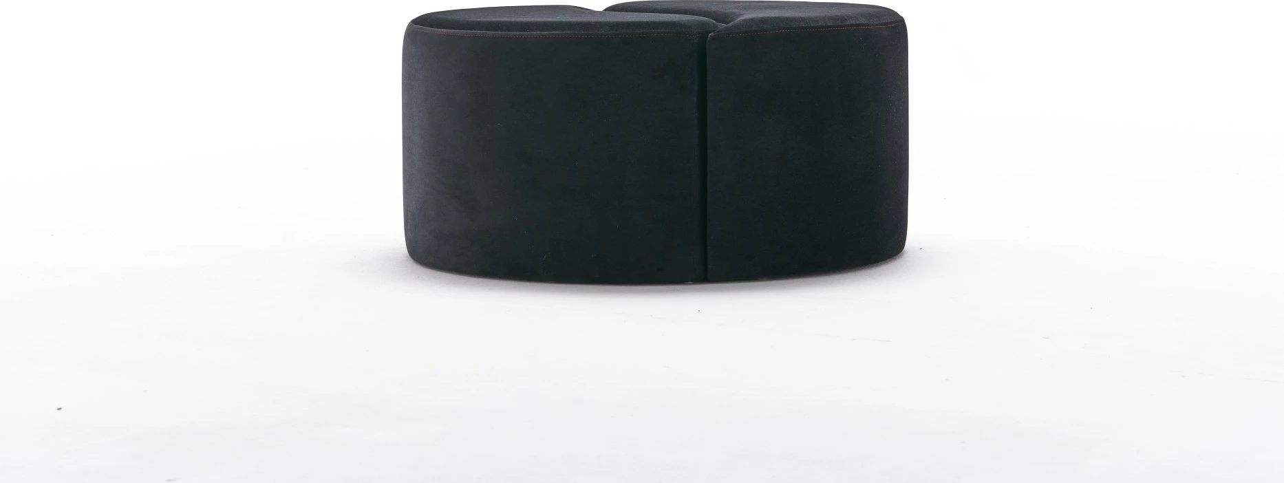 Puf Atelier del Sofa, Alis, ngjyrë antracit dhe rozë