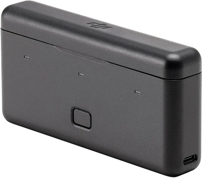 Kuti baterish multifunksionale, DJI Osmo Action 3 CP.OS.00000230.01, karikon 3 bateri dhe mban 2 microSD, powerbank