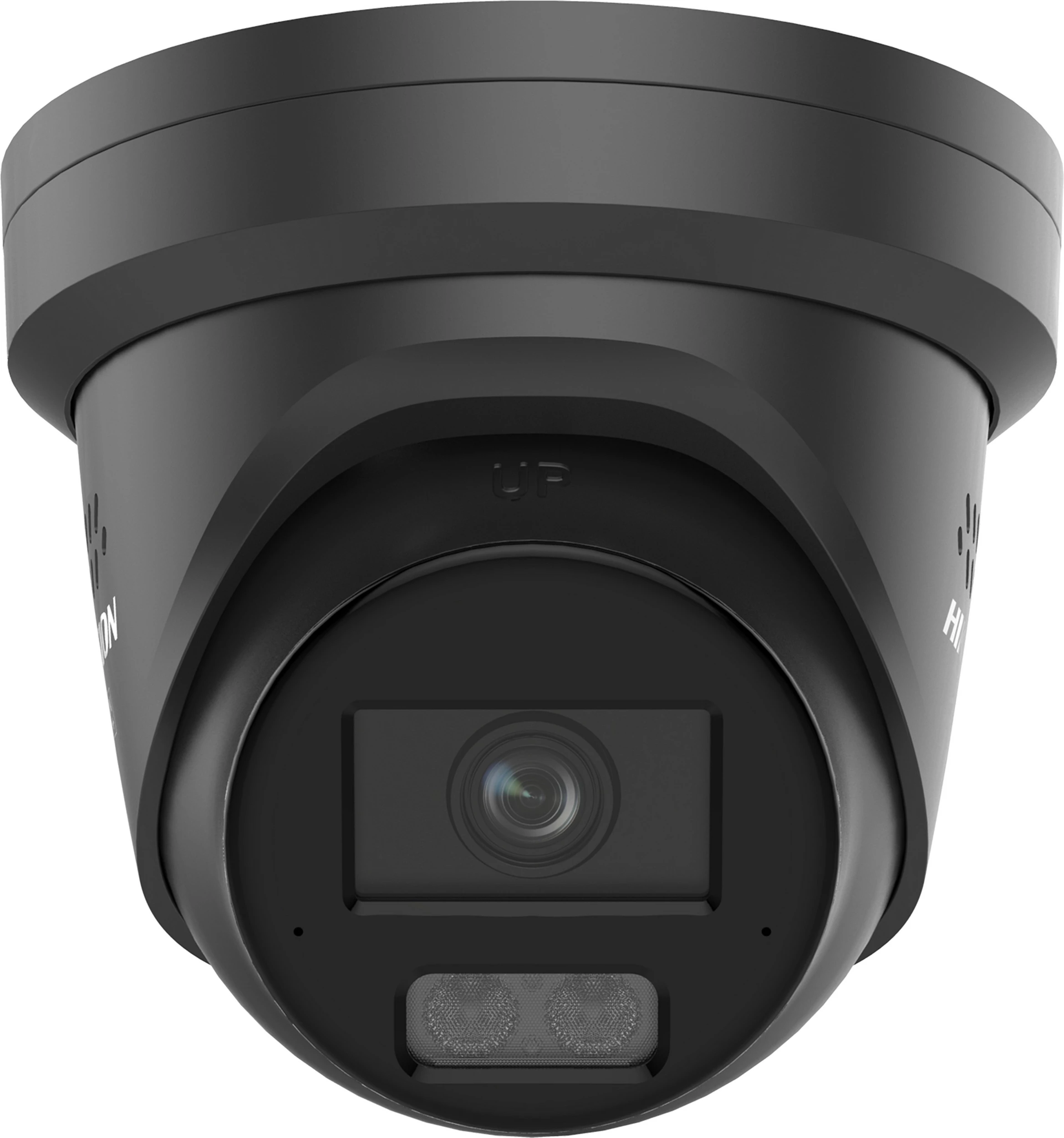 Kamerë sigurie IP Hikvision DS-2CD2347G3-LIS2UY/SL, Turret 4MP, 2.8mm, Smart Hybrid Light, e zezë