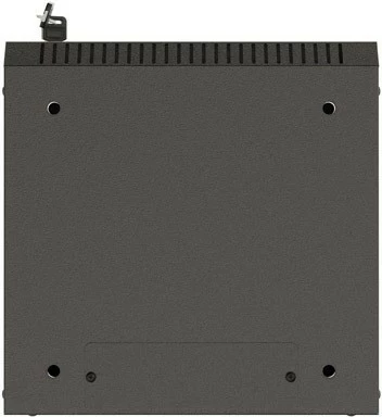 Kasë RACK LANBERG 10" 4U, e zezë, dyer xhami