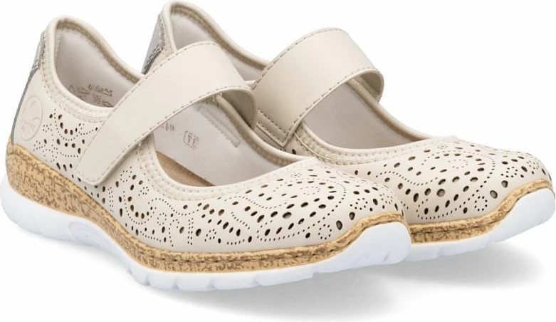 Këpucë femra Rieker N4299-60, bezhë