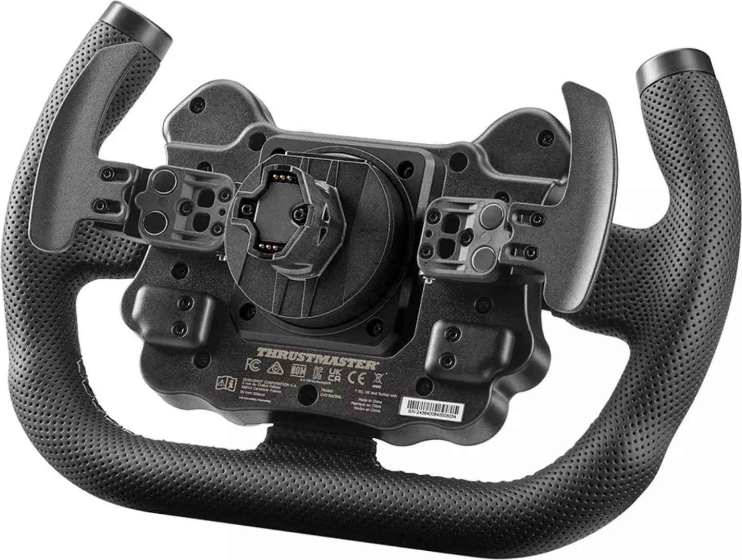Timoni sim racing Thrustmaster EVO Racing 31U Leather 31 cm, 25 butona, 7 LED, 2x Quick Release
