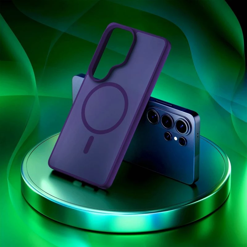 Maskë telefoni 3mk Smoke MagCase Samsung Galaxy S26 Ultra, vjollcë