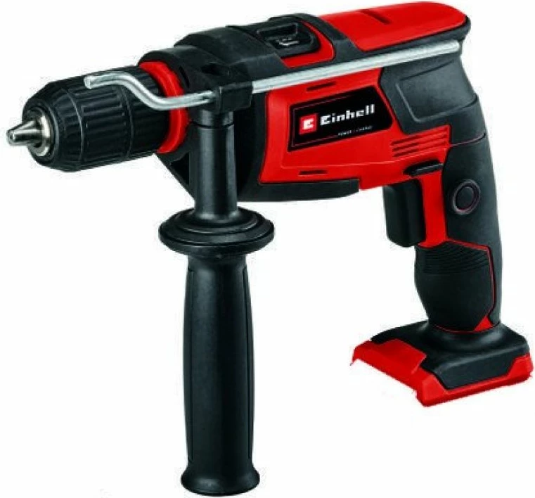 Bormashinë me goditje me bateri Einhell TC-ID 18 Li-Solo 4513960, e zezë dhe kuqe