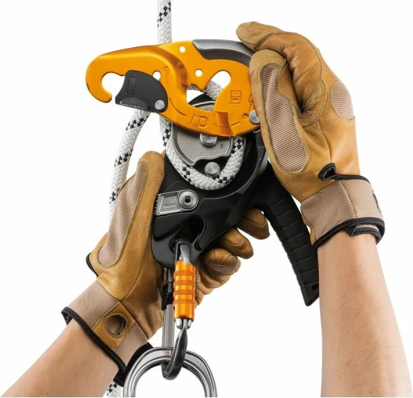 Zbritëse Petzl I'D S D020AA00, e verdhë
