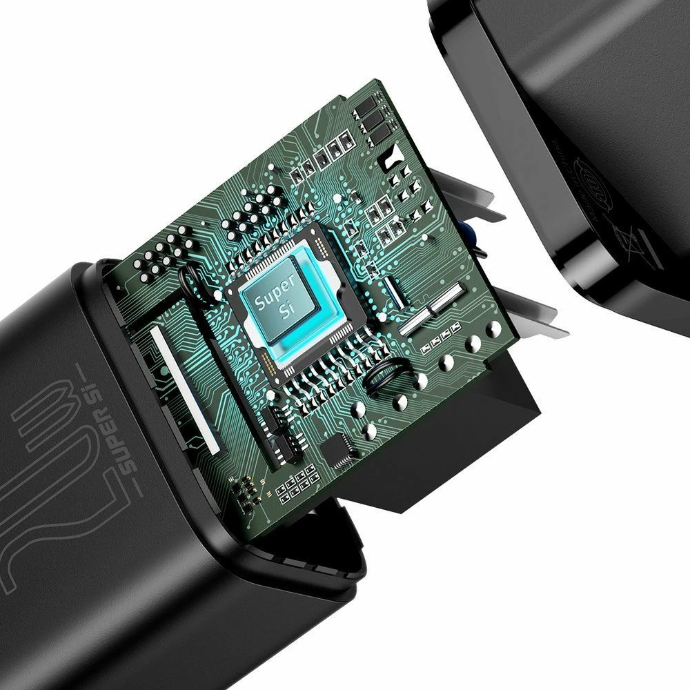 Karikues Baseus CCSUP-B01 20W 1x USB-C 3A, i zi