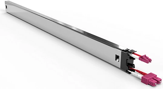 Kasetë fibër optike PATCHBOX PLUS+, OM4 multimode, LC-SC, 1.8 m, 100 Gbit/s, zi/vjollcë