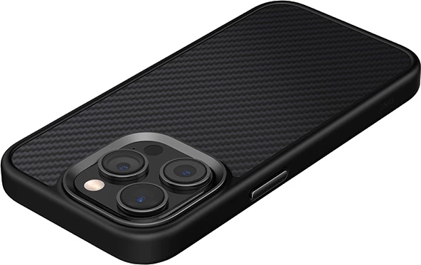 Mbështjellës UNIQ Keva Magclick për iPhone 15 Pro, i zi