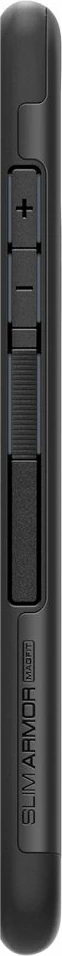 Mbështjellës Spigen Slim Armor për Samsung Galaxy S25+, MagSafe, i zi