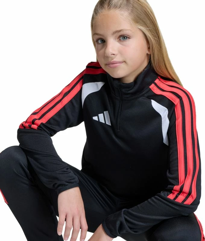 Duks për fëmijë adidas, i zi i bardhë i kuq [Madhësia: 164 cm]
