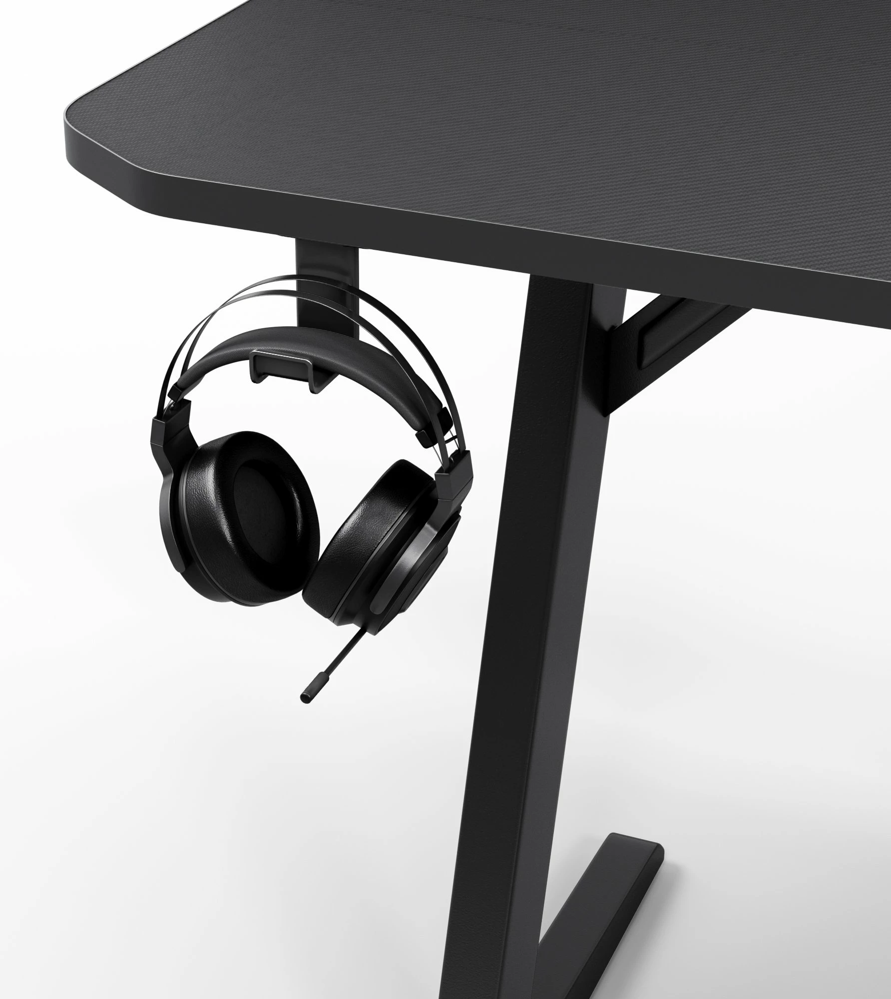 Tavolinë gaming SENSE7 Nomad Classic 140x60 cm, e zezë