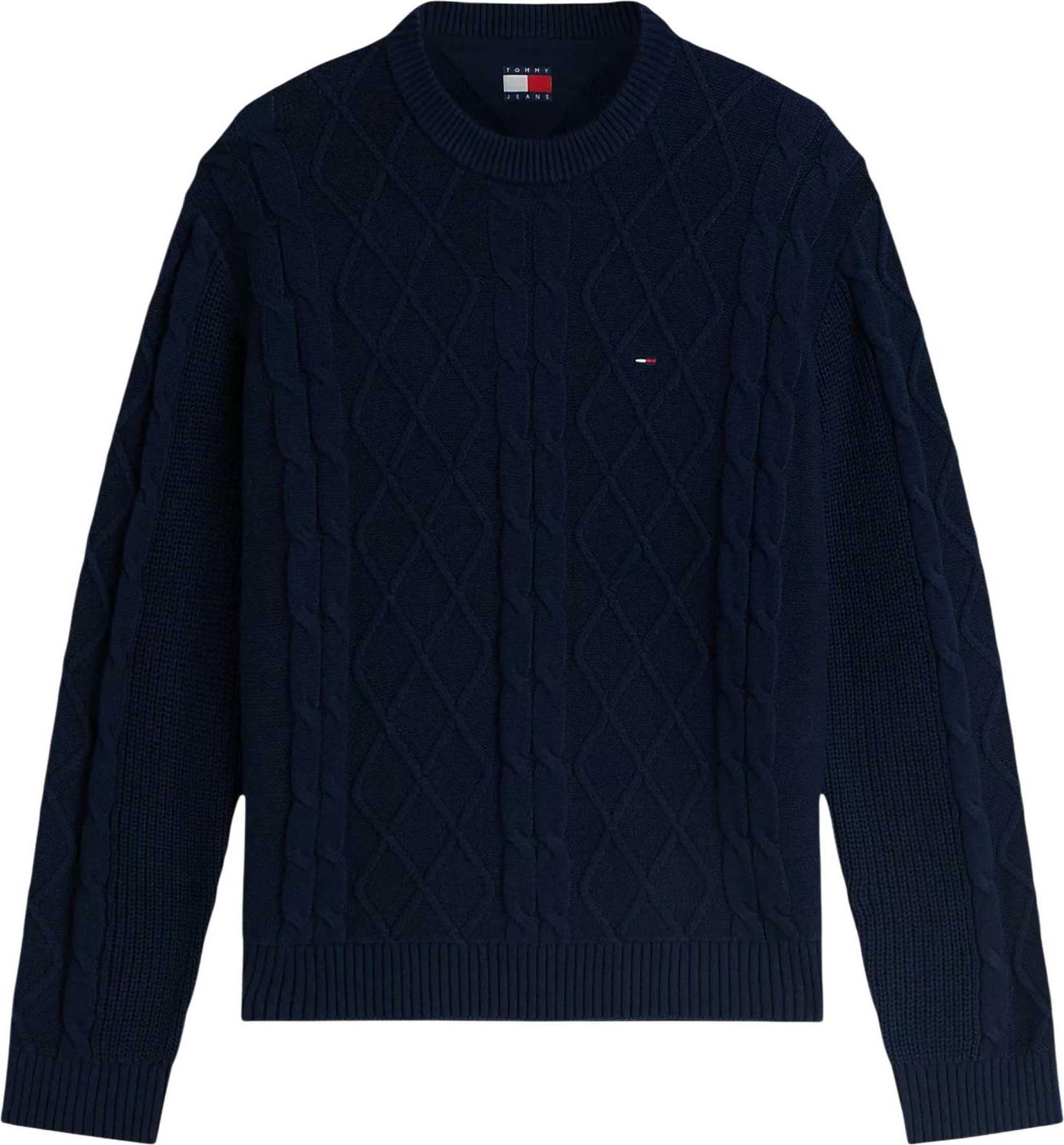 Xhemper për meshkuj Tommy Hilfiger Jeans DM0DM23405, kaltër e errët [Madhësia: M]