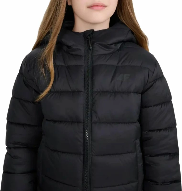 jakne për fëmijë 4f, e zezë [Madhësia: 140 cm]