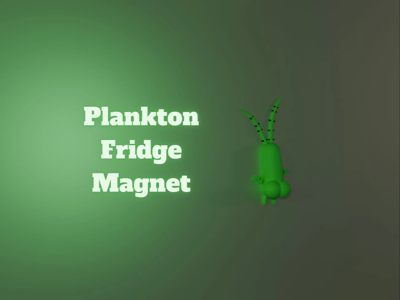 Bikini Bottom Set Fridge Magnet 
