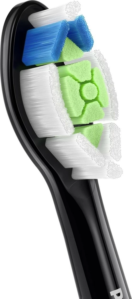 Koka furçe elektrike për dhëmbë Philips Sonicare Optimal White HX6062/88, set 2 copë, e zezë