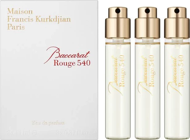 Set Parfumesh Eau de Parfum Maison Francis Kurkdjian Baccarat Rouge 540, 3x11ml