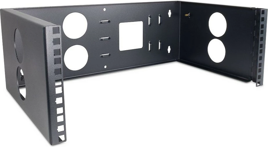 Mbajtëse muri 19" Inter-Tech IPC, 4U (4HE), 180mm, horizontale, e zezë