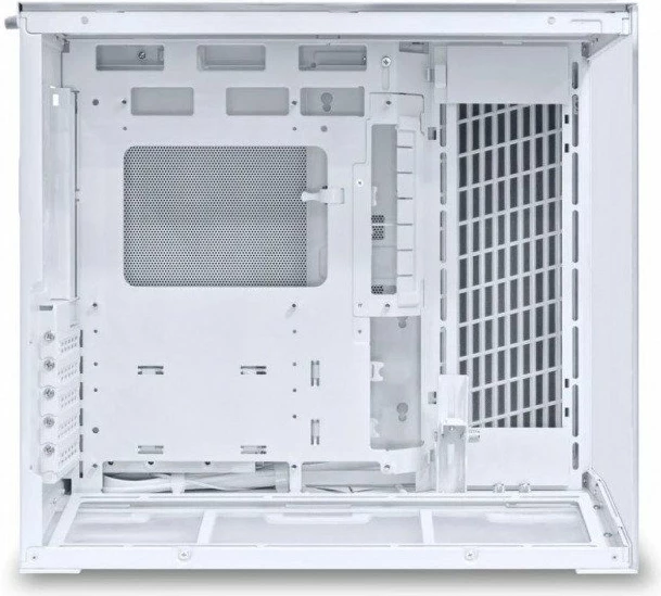 Kasë Lian Li O11 Dynamic Mini V2 Flow O11DMIV2W, Mini Tower ATX/mATX/Mini-ITX, xham i temperuar, e bardhë