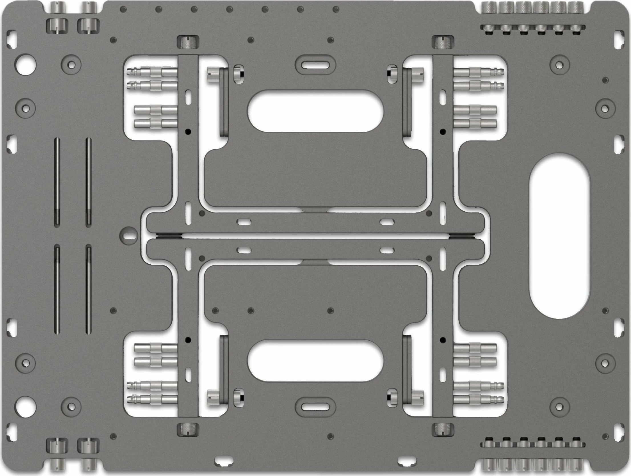 Kasë Streacom BC1 V2 Benchtable, test bench open-frame, Mini-ITX/Micro-ATX/ATX/E-ATX, montim pa vegla, e zezë