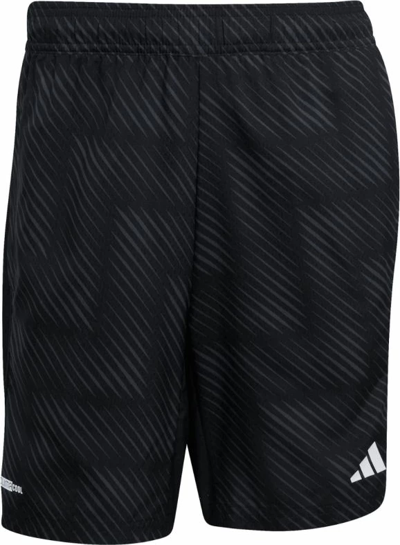 Shorce për meshkuj adidas Tech Intensity Aop KB3123, të zeza