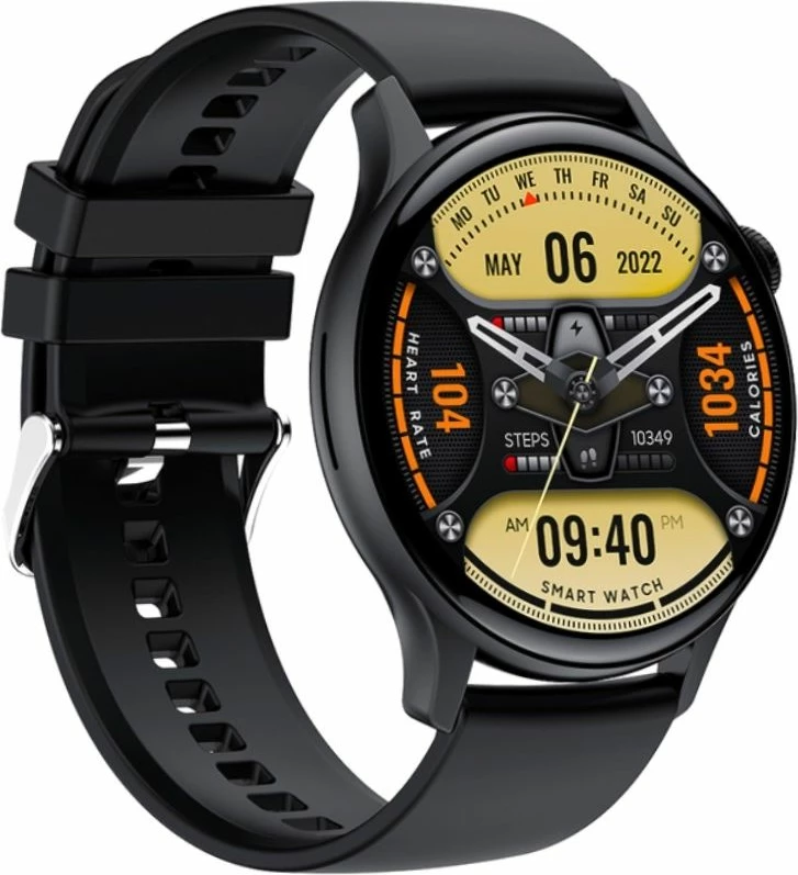 Smartwatch RUBICON uniseks, e zezë