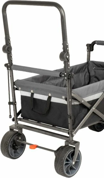 Karrocë transporti palosëse BRUNNER Cargo Prime, kapacitet 120 kg, gri/zi