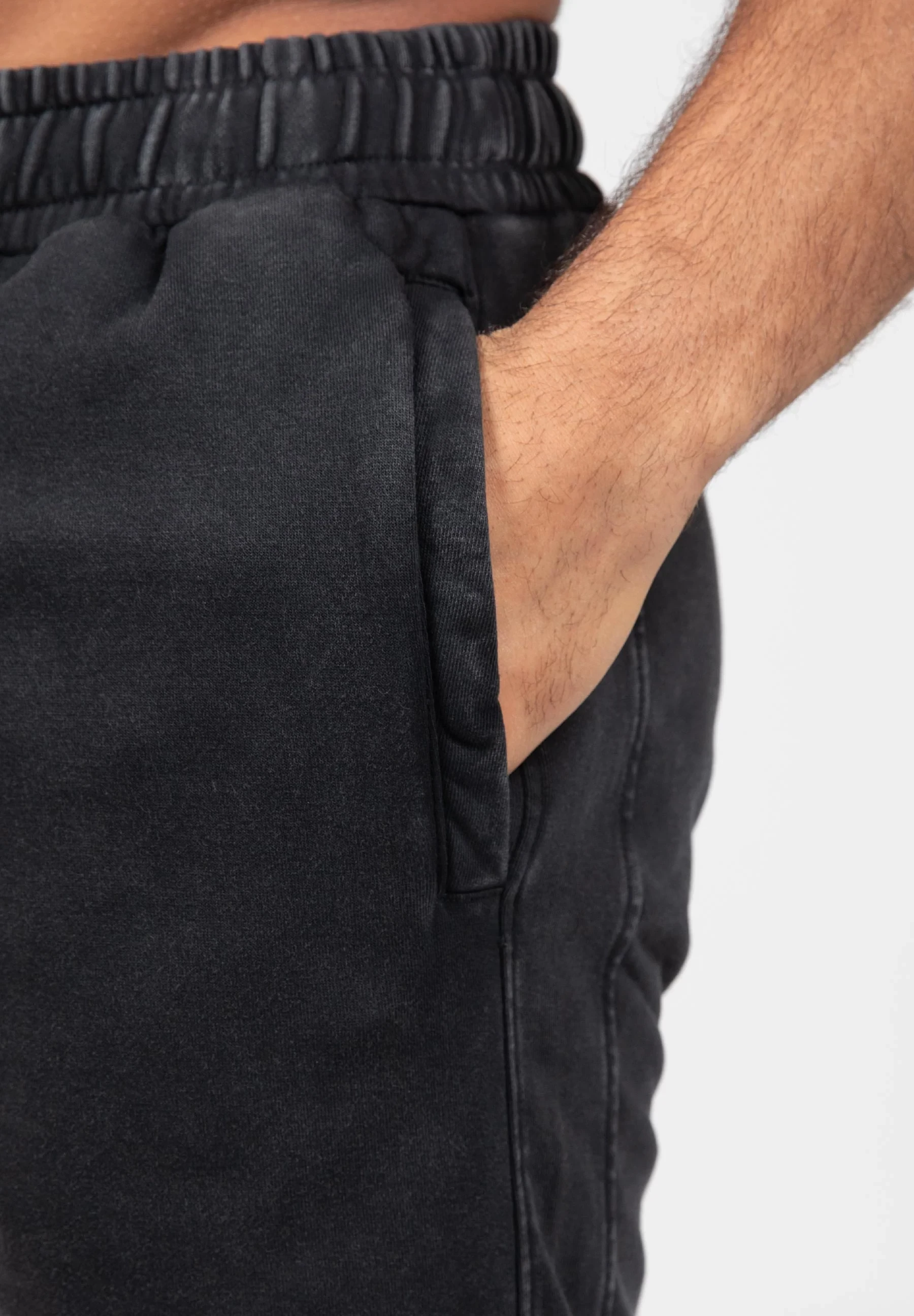 Curtis Sweatshorts - Washed Gray [Madhësia: XL]